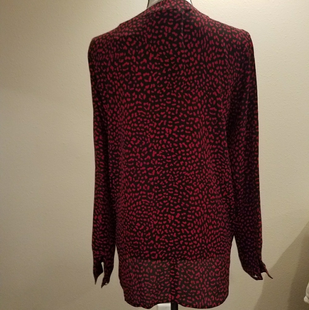 MICHAEL Michael Kors long sleeve blouse NWT - Picture 5 of 6